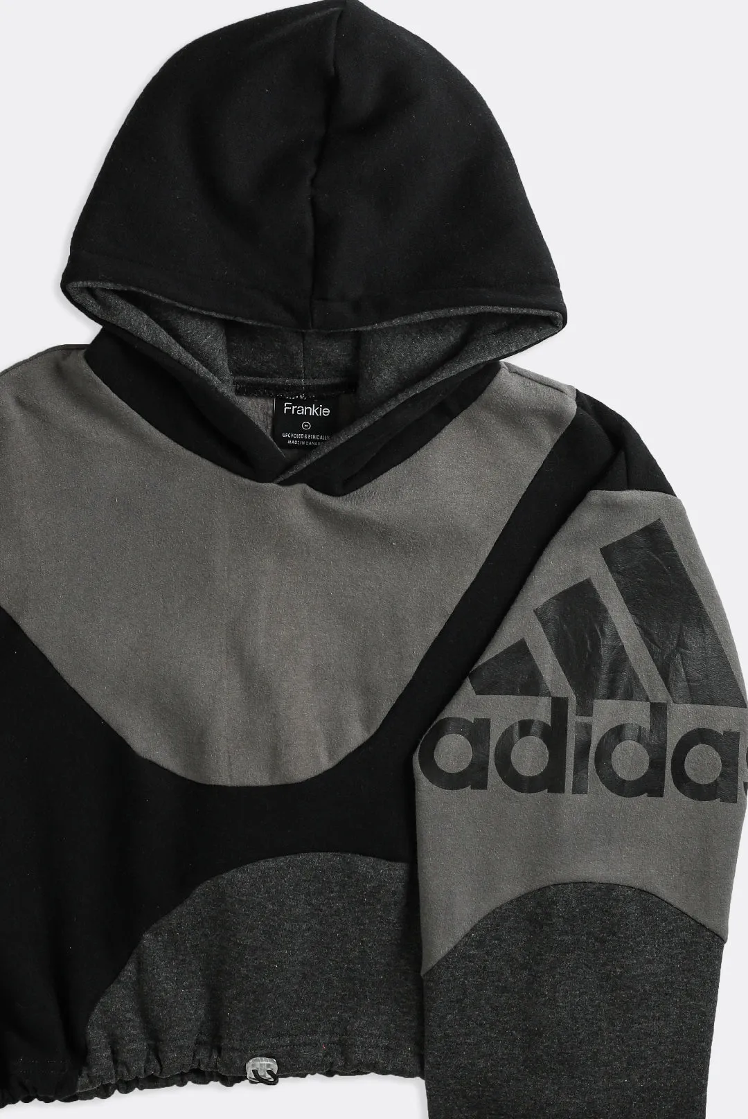 Rework Adidas Wave Crop Sweatshirt - M