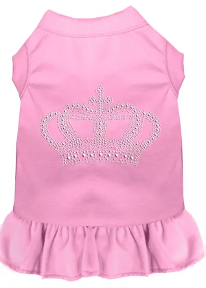 Rhinestone Crown Dress Light Pink 4x