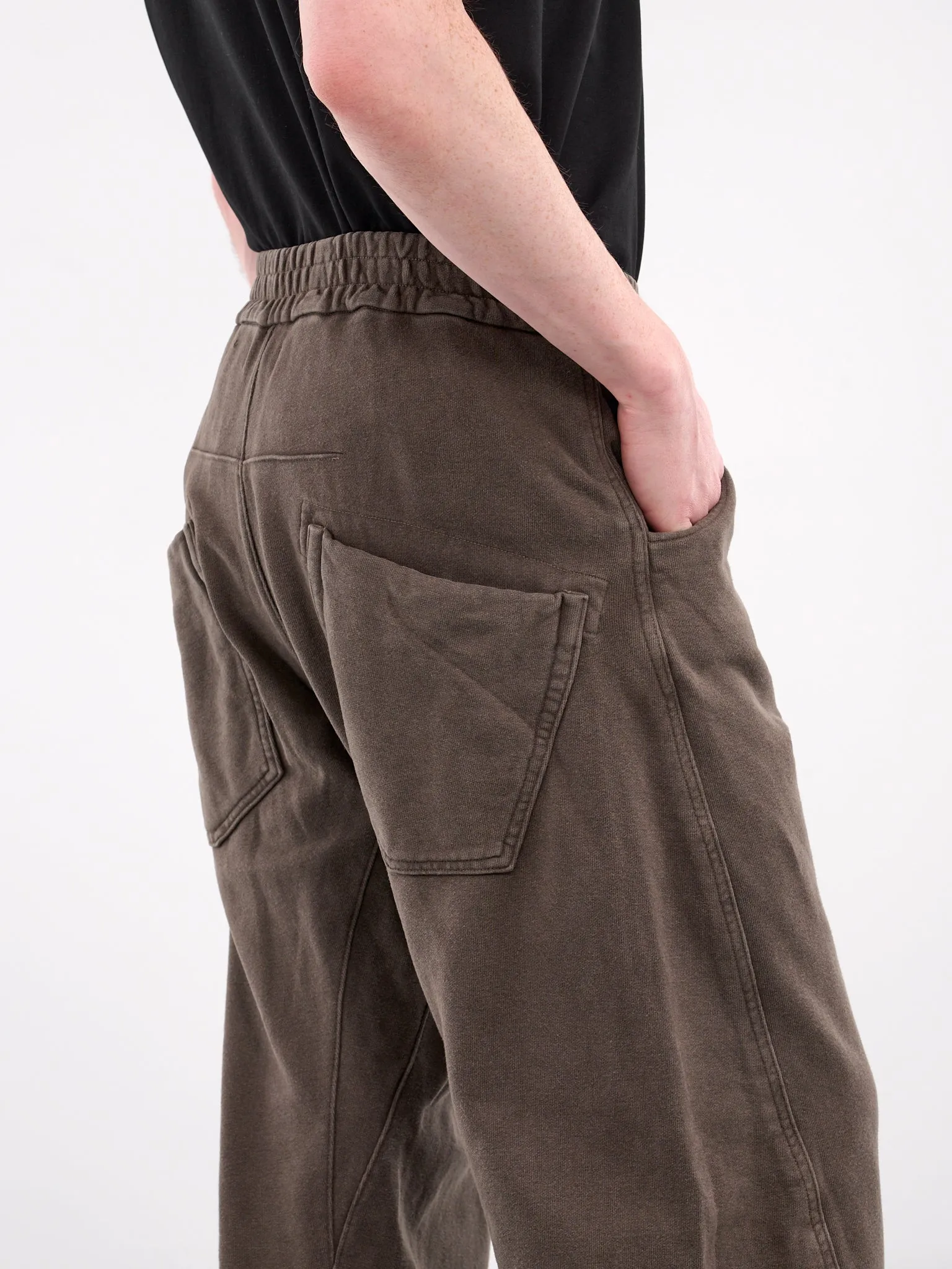 Shabby Twisted Lounge Pants (JER-103-02-BROWN)