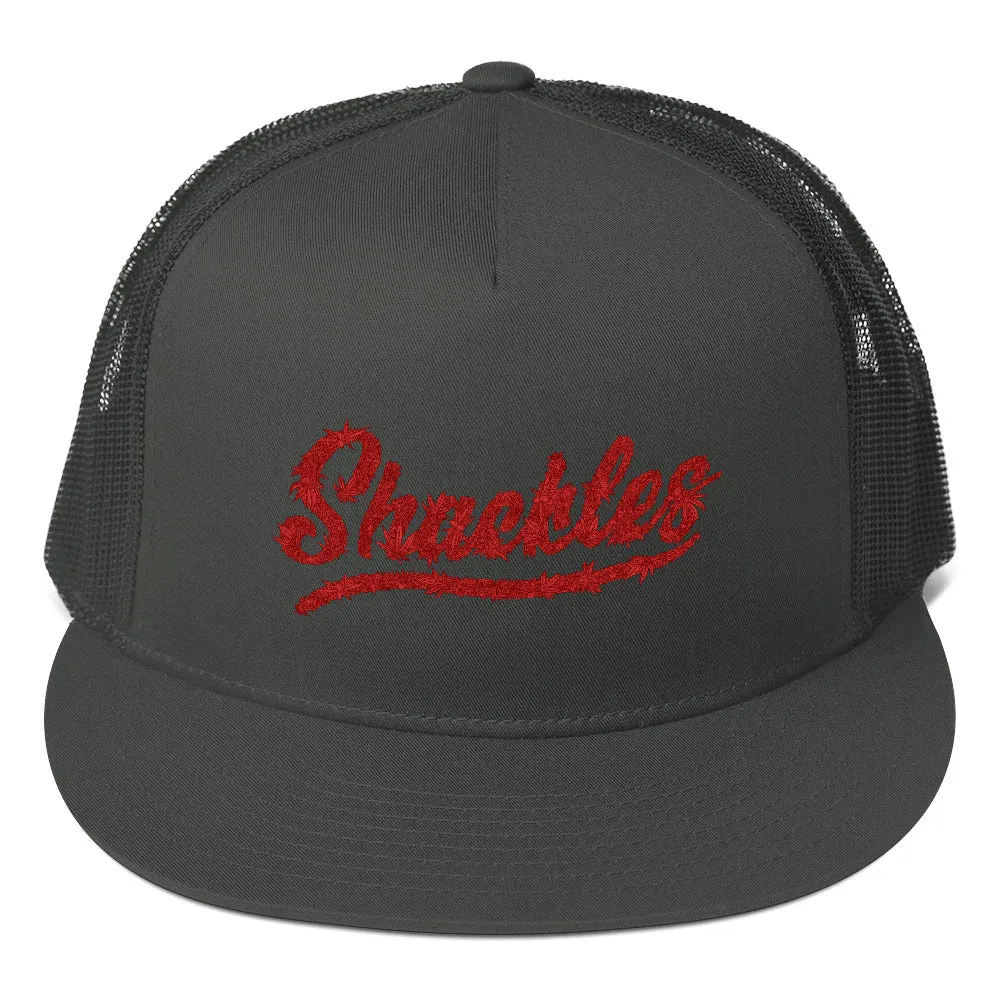 SHACKLES blood tone Trucker Cap