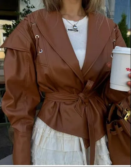 Sheepskin Imitation Leather Jacket