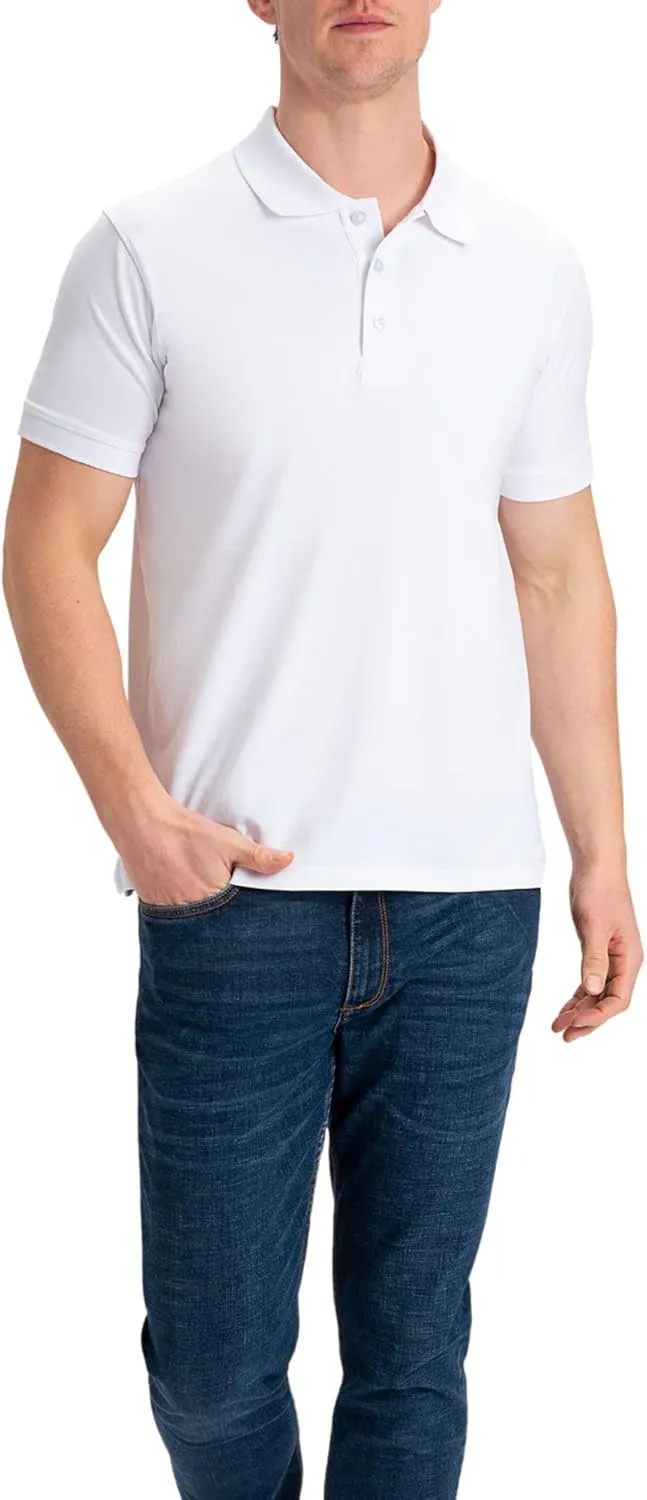 Short Sleeve Polo 100% Organic Cotton