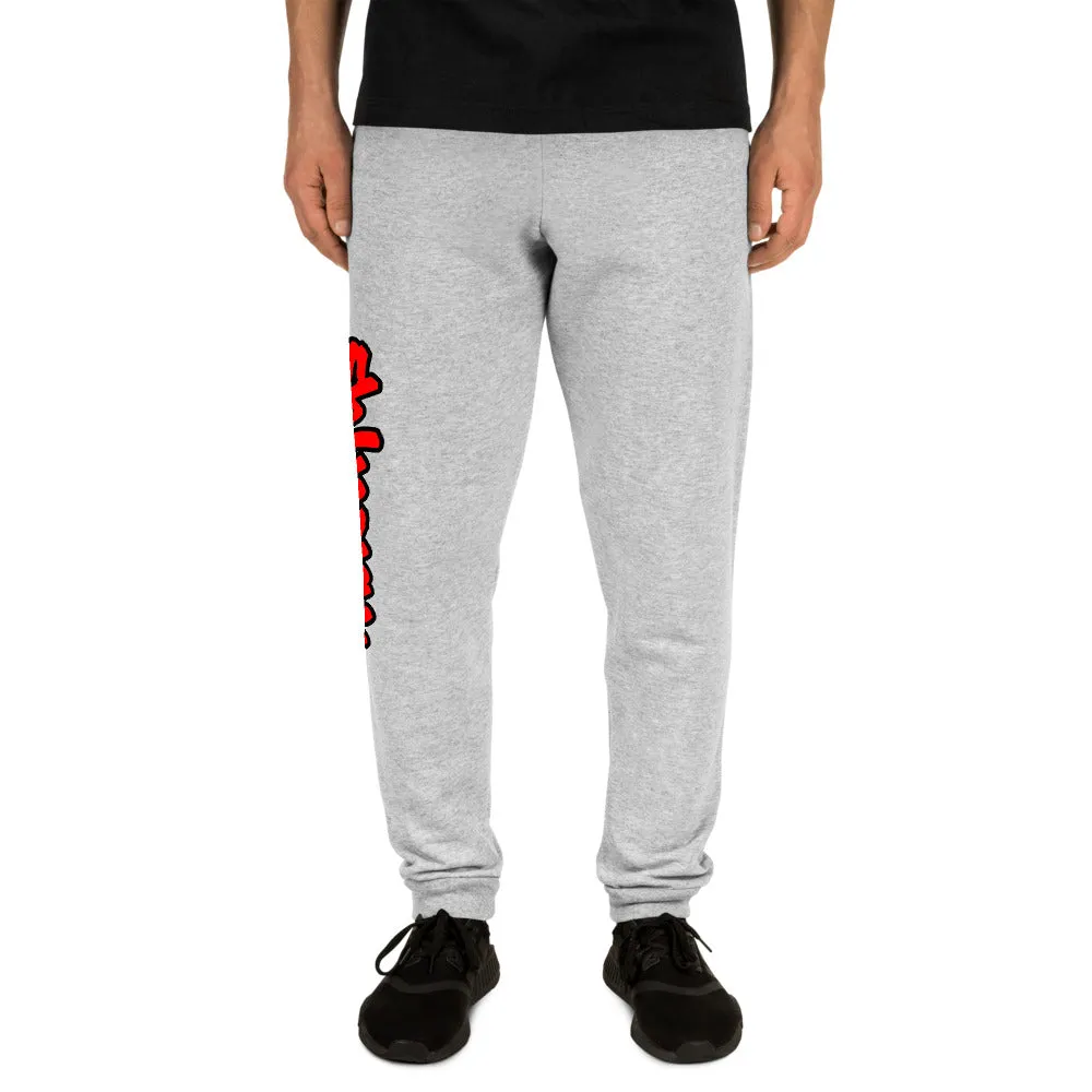 SHTNONM - Unisex Graffiti Jogger (Red)