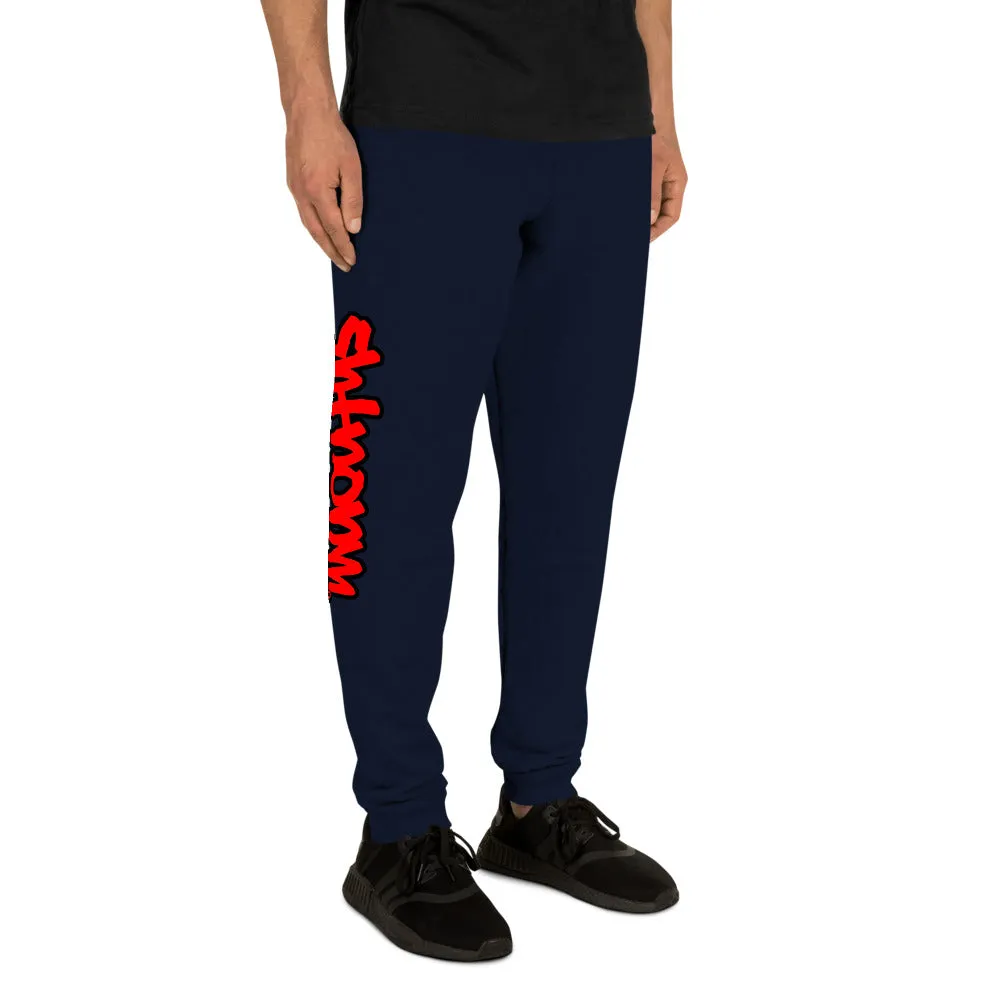 SHTNONM - Unisex Graffiti Jogger (Red)