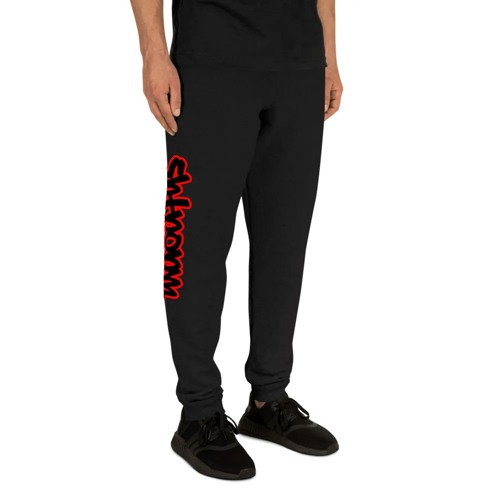 SHTNONM - Unisex Graffiti Jogger (Red)
