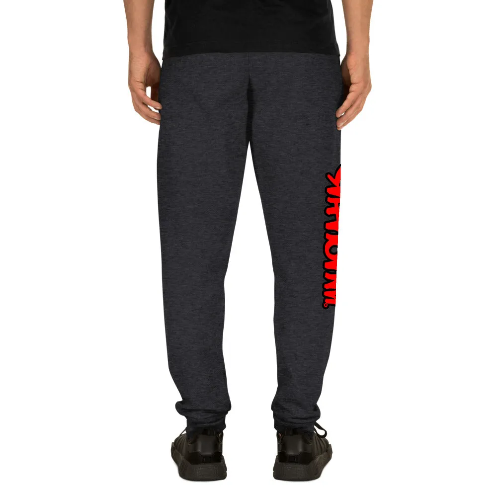 SHTNONM - Unisex Graffiti Jogger (Red)
