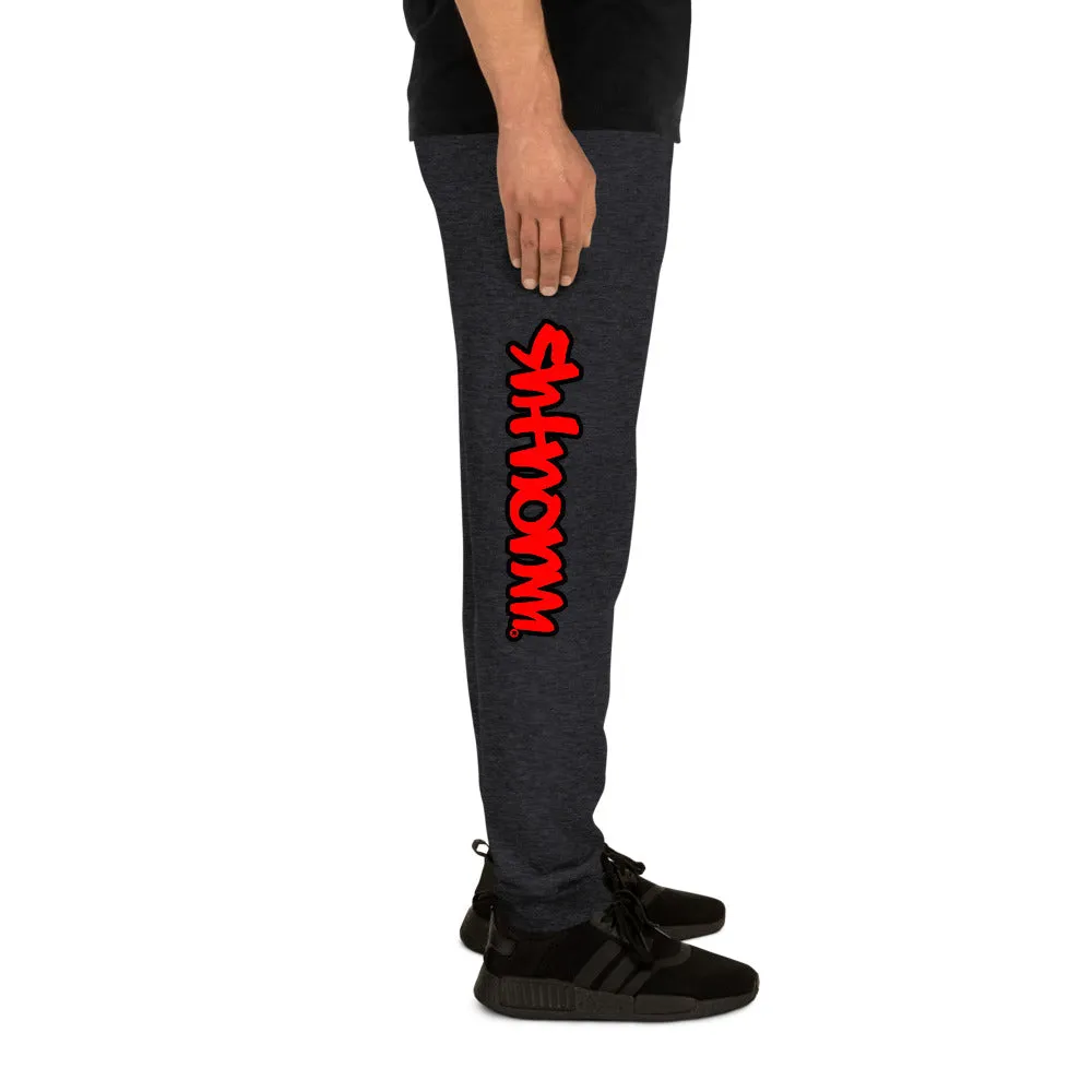 SHTNONM - Unisex Graffiti Jogger (Red)