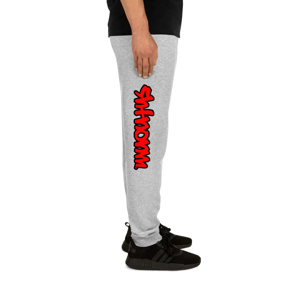 SHTNONM - Unisex Graffiti Jogger (Red)