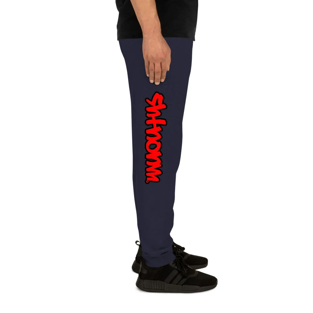 SHTNONM - Unisex Graffiti Jogger (Red)