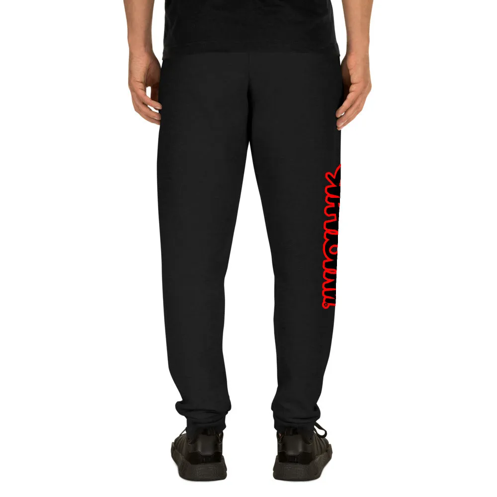 SHTNONM - Unisex Graffiti Jogger (Red)