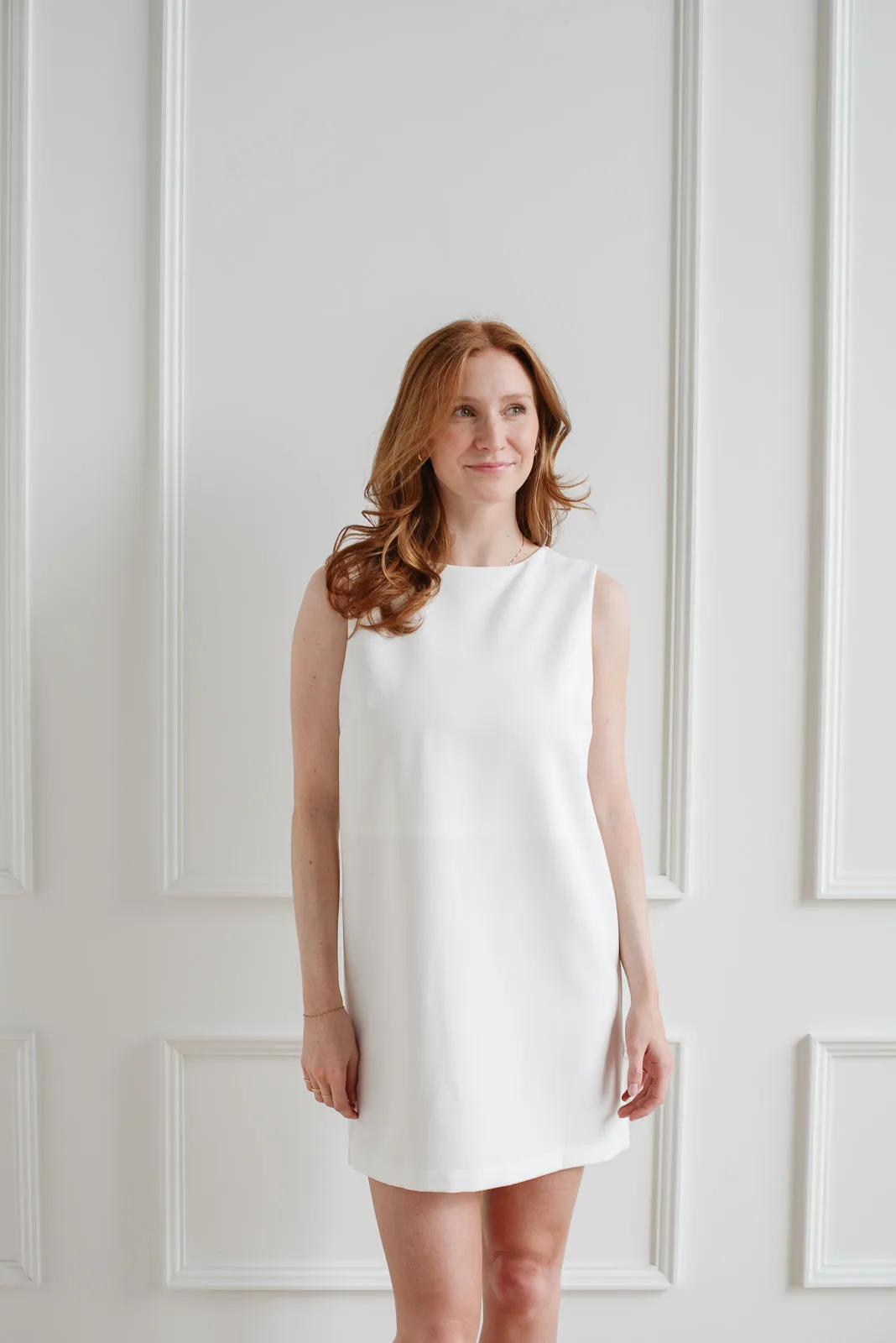 Sleeveless Bow Mini Dress