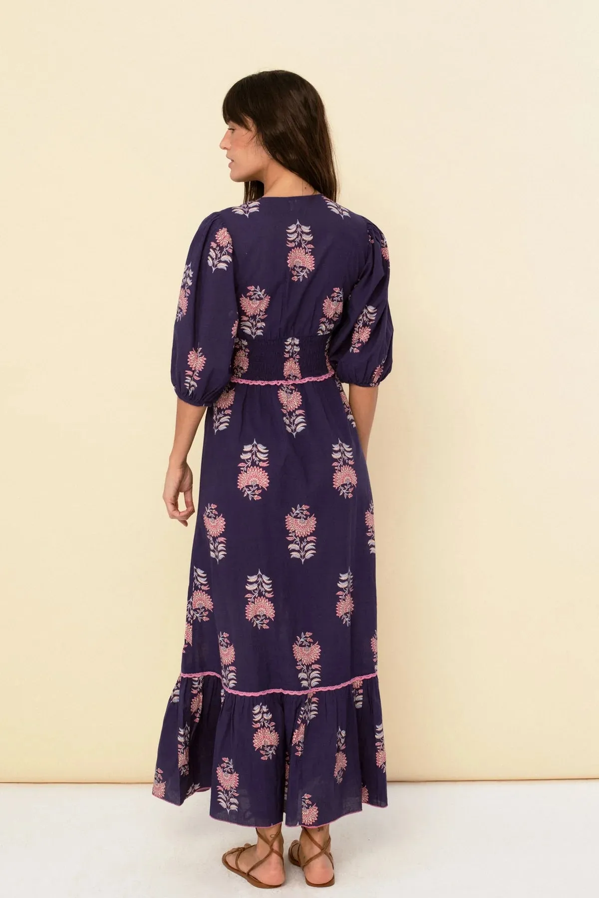 Sonmer Magnolia Dress Blue
