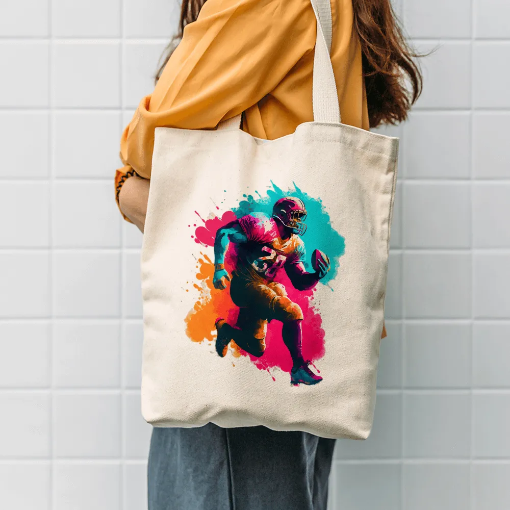 Splatter Football Player Design