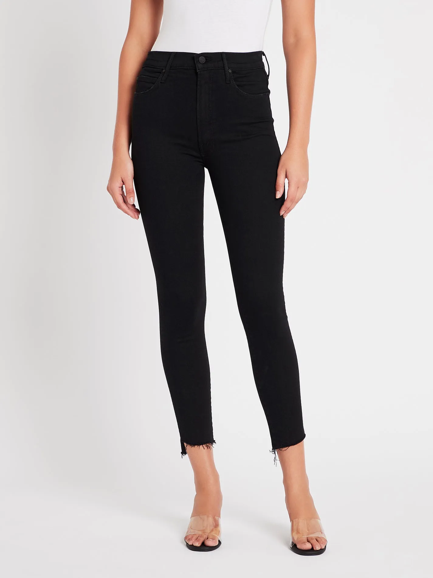 Stunner Ankle Step Fray Jean