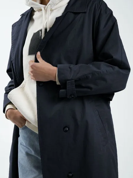 Thrills Adrianna Trench Coat - Midnight Blue
