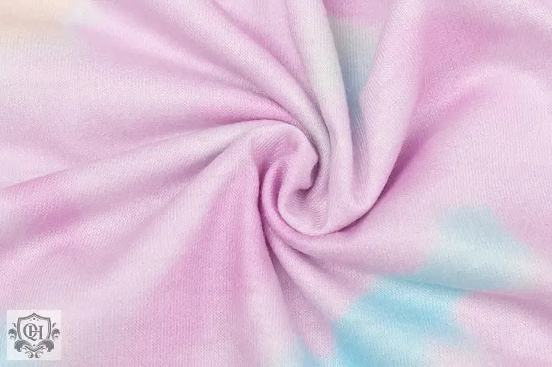 Tie Dye Drawstring Pants