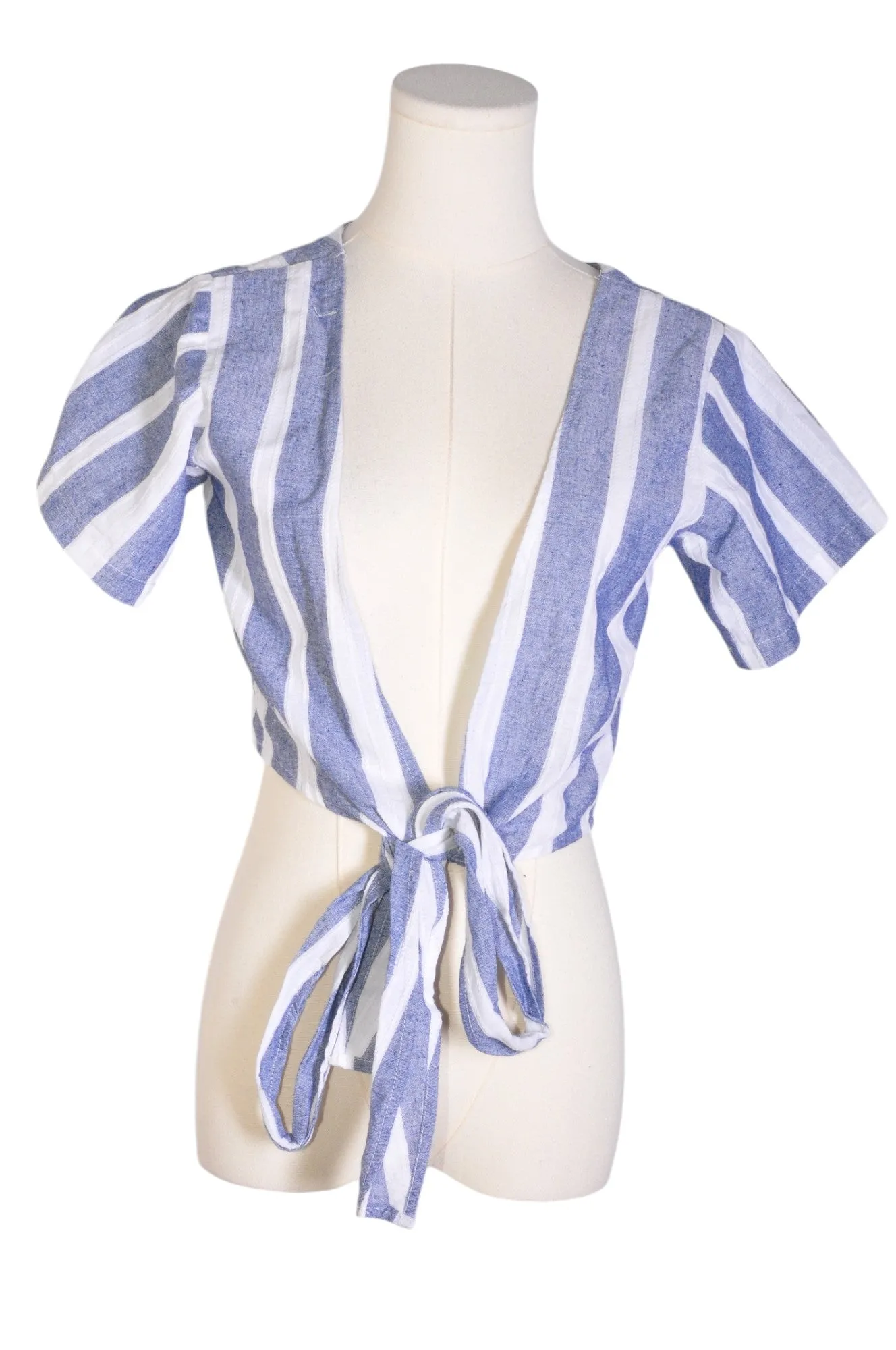 UNBRANDED Women Blouses Regular fit in Blue - S
